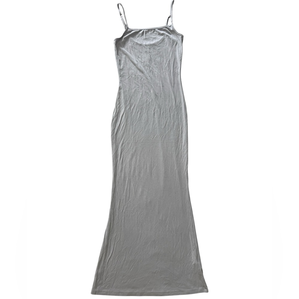 Aritzia TheGroup Babaton Gray/Purple Maxi Bodycon Dress 🤍